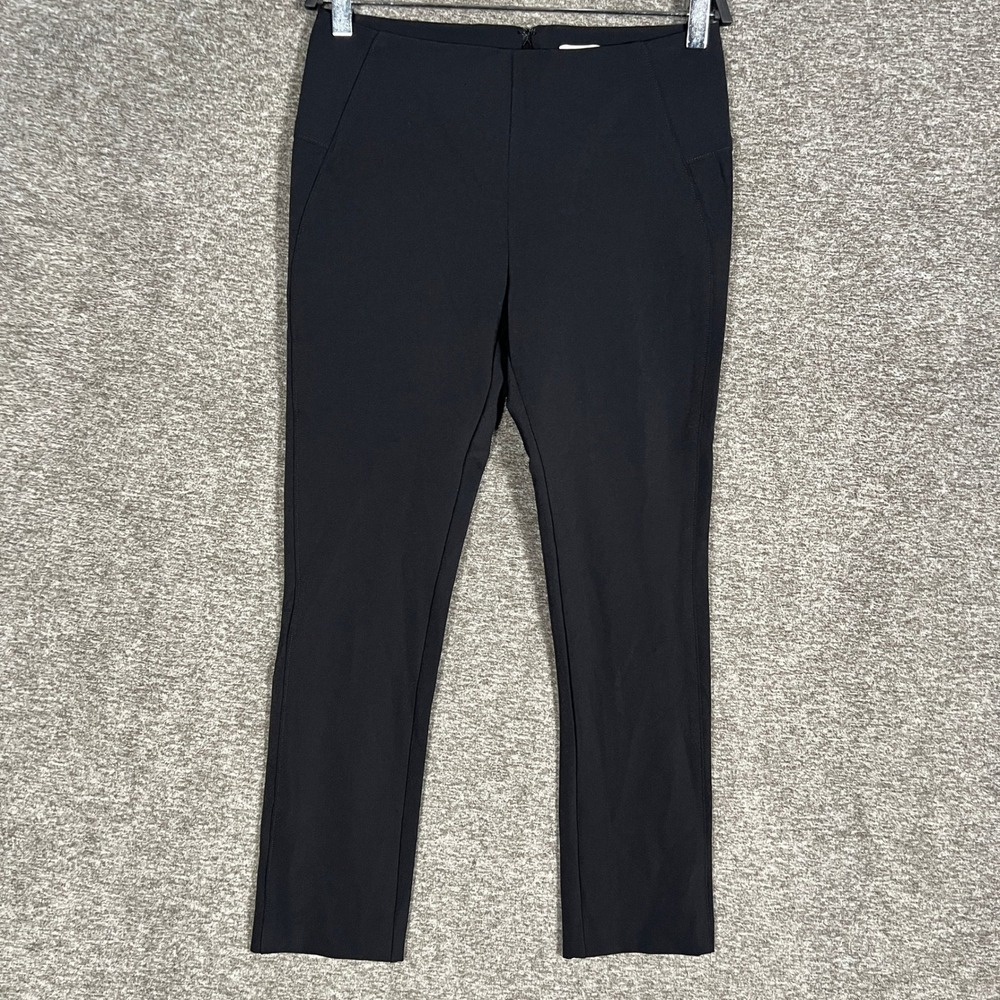 Veronica Beard Black Pants Size 4 Straight Leg Career Dressy‎ Made in USA